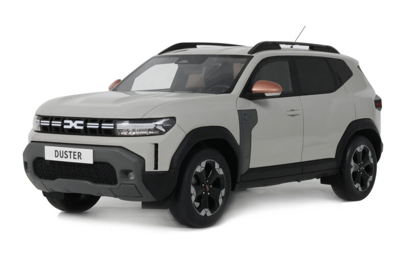 Dacia Duster Mk3 Extreme TCe 130 4x4 Beige Sandstone Otto 1:18 Dacia Duster Mk3 Extreme TCe 130 4x4 Beige Sandstone Otto 1:18 OT1258 Rășină