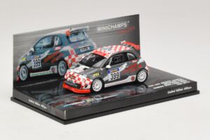 Fiat 500 Abarth Assetto Corse #399 Autohaus Winz VLN 2010 Minichamps 1:43 437101299 Metal - imaginea 2 din 5