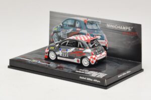Fiat 500 Abarth Assetto Corse #399 Autohaus Winz VLN 2010 Minichamps 1:43 437101299 Metal - imaginea 3 din 5