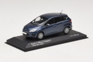 Ford C-Max Compact Albastru Metalizat Minichamps 1:43 400089001 Metal - imaginea 2 din 4