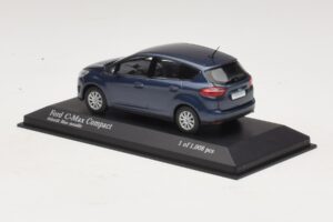 Ford C-Max Compact Albastru Metalizat Minichamps 1:43 400089001 Metal - imaginea 3 din 4