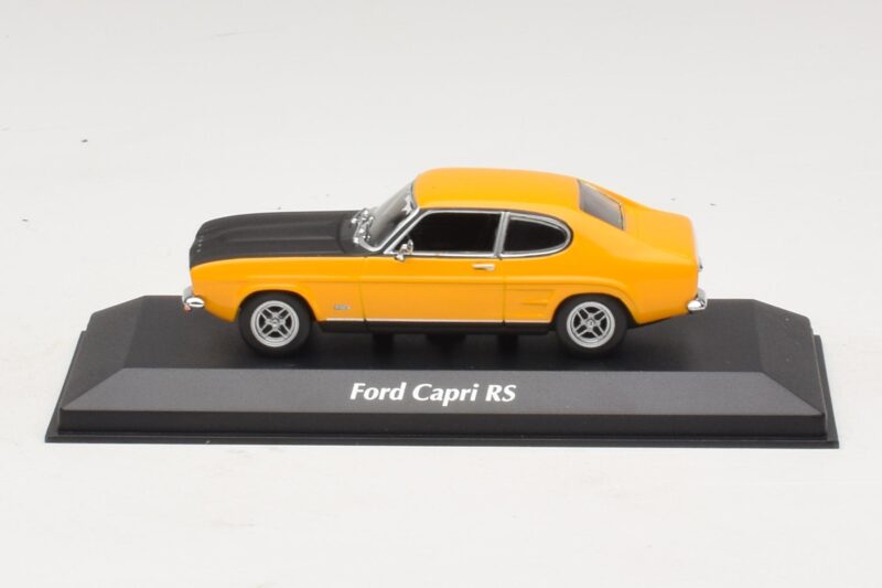 Ford Capri Mk1 RS Galben cu Capotă Neagră Maxichamps 1:43 940085800 Metal