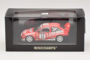 Ford Escort Cosworth Toshiba #11 A. Vatanen / Freeman 1994 Minichamps 1:43 430981811 Metal - imaginea 4 din 4