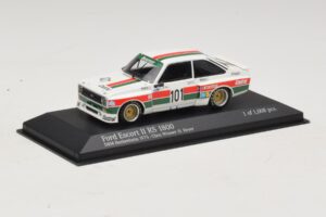 Ford Escort Mk2 RS1800 #10 H. Heyer Class Winner DRM Hockenheim 1975 Minichamps 1:43 400758491 Metal - imaginea 2 din 4