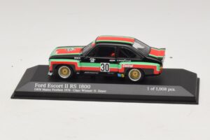 Ford Escort Mk2 RS1800 #30 H. Heyer Class Winner DRM Mainz-Finthen 1976 Minichamps 1:43 400768430 Metal