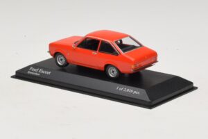 Ford Escort Mk2 Spanish Red Minichamps 1:43 400084100 Metal - imaginea 3 din 4