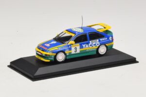 Ford Escort RS #3 Bernardini / Occelli Rally Monte Carlo Winner 1996 Minichamps 1:43 430968203 Metal - imaginea 2 din 4