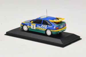 Ford Escort RS #3 Bernardini / Occelli Rally Monte Carlo Winner 1996 Minichamps 1:43 430968203 Metal - imaginea 3 din 4
