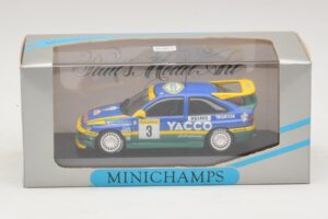 Ford Escort RS #3 Bernardini / Occelli Rally Monte Carlo Winner 1996 Minichamps 1:43 430968203 Metal - imaginea 4 din 4