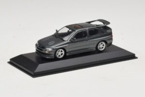Ford Escort RS Cosworth Verde Închis Metalizat Minichamps 1:43 430086300 Metal - imaginea 2 din 4