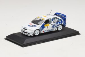 Ford Escort WRC #7 J. Kankkunen / J. Repo Rally Monte Carlo 1998 Minichamps 1:43 430988707 Metal - imaginea 2 din 4