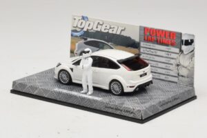 Ford Focus RS Mk2 Top Gear Alb Cu Figurină Minichamps 1:43 519438810 Metal - imaginea 3 din 5