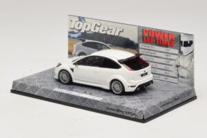 Ford Focus RS Mk2 Top Gear Alb Fără Figurină Minichamps 1:43 519438810-R1 Metal - imaginea 3 din 5