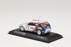 Ford Focus RS WRC #4 C. McRae / N. Grist Rally Monte Carlo 2001 Minichamps 1:43 430018904 Metal - imaginea 3 din 4
