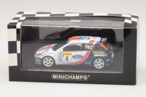 Ford Focus RS WRC #4 C. McRae / N. Grist Rally Monte Carlo 2001 Minichamps 1:43 430018904 Metal - imaginea 4 din 4