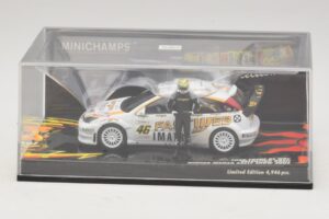 Ford Focus RS WRC #46 V. Rossi / C. Cassina Monza Rally Show 2006 Minichamps 1:43 436068446 Metal - imaginea 5 din 5