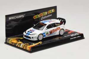 Ford Focus RS WRC #46 V. Rossi / C. Cassina RAC Rally 2007 Minichamps 1:43 400078446 Metal - imaginea 2 din 5