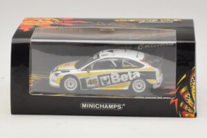 Ford Focus RS WRC #46 V. Rossi / C. Cassina Monza Rally Show 2008 Minichamps 1:43 400088946 Metal - imaginea 5 din 5