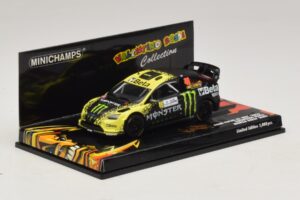 Ford Focus RS WRC #46 V. Rossi / C. Cassina Monza Rally Show 2009 Minichamps 1:43 400098946 Metal - imaginea 2 din 5