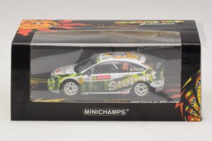 Ford Focus RS WRC #46 V. Rossi / C. Cassina RAC Rally 2008 Minichamps 1:43 400088146 Metal - imaginea 5 din 5