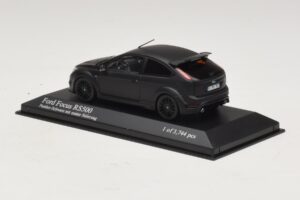Ford Focus RS500 Mk2 Matte Black Minichamps 1:43 400088104 Metal - imaginea 2 din 3