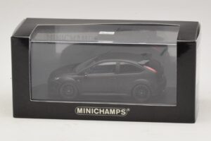 Ford Focus RS500 Mk2 Matte Black Minichamps 1:43 400088104 Metal - imaginea 3 din 3