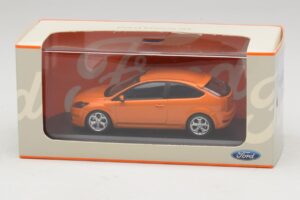 Ford Focus ST Mk2 Electric Orange Minichamps 1:43 400087302 Metal - imaginea 4 din 4