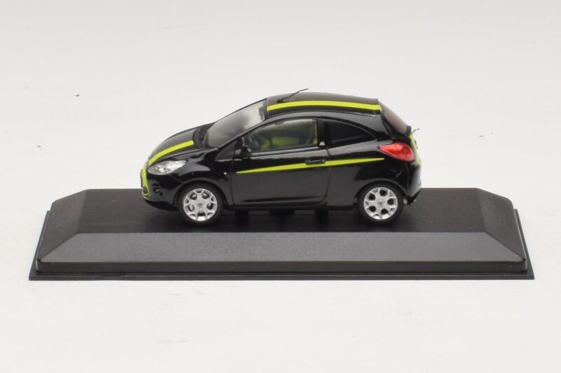 Ford Ka Mk2 Negru Galben Minichamps 1:43 400088200 Metal