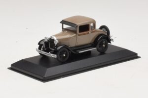 Ford Model A Standard Coupe Bej Minichamps 1:43 400082102 Metal - imaginea 2 din 4