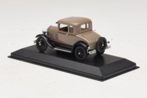 Ford Model A Standard Coupe Bej Minichamps 1:43 400082102 Metal - imaginea 3 din 4
