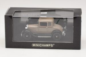 Ford Model A Standard Coupe Bej Minichamps 1:43 400082102 Metal - imaginea 4 din 4