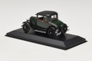 Ford Model A Standard Coupe Verde Închis Minichamps 1:43 400082101 Metal - imaginea 3 din 4