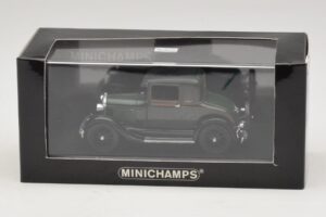 Ford Model A Standard Coupe Verde Închis Minichamps 1:43 400082101 Metal - imaginea 4 din 4