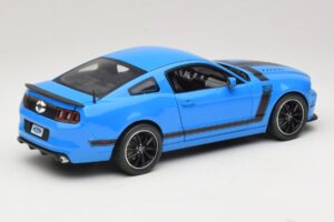 Ford Mustang Boss 302 S197 Albastru Shelby Collectibles 1:18 25414S Metal - imaginea 3 din 8