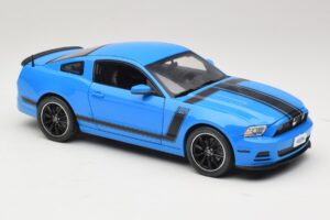 Ford Mustang Boss 302 S197 Albastru Shelby Collectibles 1:18 25414S Metal - imaginea 6 din 8