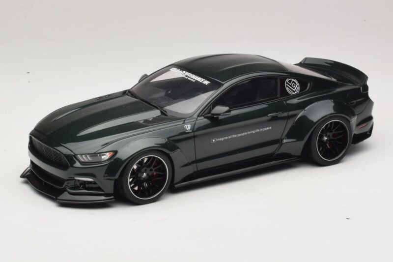 Ford Mustang Liberty Walk Verde GT Spirit 1:18 GT838 Rășină
