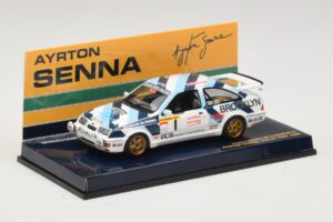 Ford Sierra RS Cosworth #1 A. Senna Rally Test 1986 Minichamps 1:43 540864399 Metal - imaginea 2 din 4