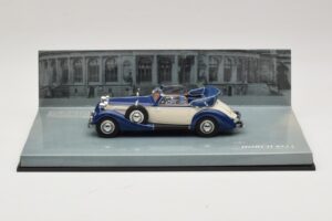 Horch 853 Cabriolet Albastru Minichamps 1:43 436012032 Metal
