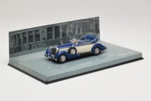 Horch 853 Cabriolet Albastru Minichamps 1:43 436012032 Metal - imaginea 2 din 5