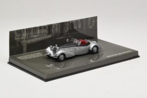 Horch 855 Special Roadster Argintiu Negru Minichamps 1:43 436014204 Metal - imaginea 2 din 5