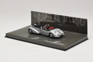 Horch 855 Special Roadster Argintiu Negru Minichamps 1:43 436014204 Metal - imaginea 3 din 5