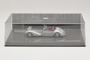 Horch 855 Special Roadster Argintiu Negru Minichamps 1:43 436014204 Metal - imaginea 5 din 5