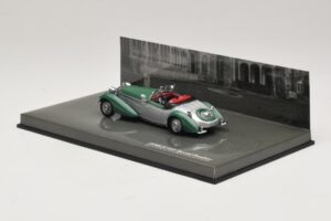 Horch 855 Special Roadster Argintiu Verde Minichamps 1:43 436014205 Metal - imaginea 3 din 5