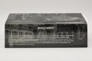 Horch 855 Special Roadster Argintiu Verde Minichamps 1:43 436014205 Metal - imaginea 4 din 5