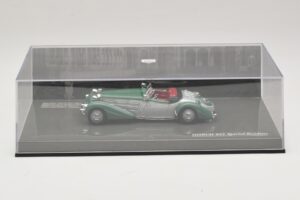 Horch 855 Special Roadster Argintiu Verde Minichamps 1:43 436014205 Metal - imaginea 5 din 5