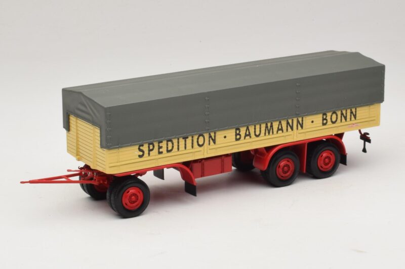 Kassbohrer Remorcă cu Platformă Baumann Bonn Minichamps 1:43 439161097 Metal
