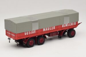 Kassbohrer Remorcă cu Platformă Mauler Remscheid Minichamps 1:43 439161099 Metal - imaginea 2 din 6