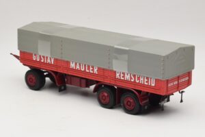 Kassbohrer Remorcă cu Platformă Mauler Remscheid Minichamps 1:43 439161099 Metal - imaginea 5 din 6