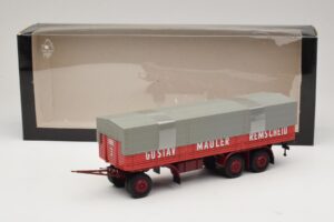 Kassbohrer Remorcă cu Platformă Mauler Remscheid Minichamps 1:43 439161099 Metal - imaginea 6 din 6