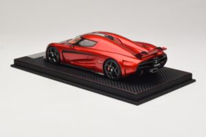 Koenigsegg Regera Candy Apple Red FrontiArt 1:18 AS010-77 Rășină - imaginea 5 din 7